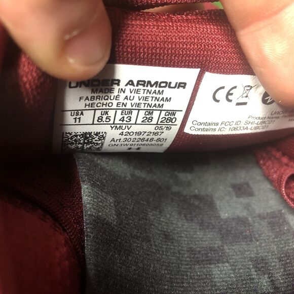 Under Armour HOVR Sonic 2 USC South Carolina Gamecocks 3022648-601 WMNs 11 - Picture 10 of 16